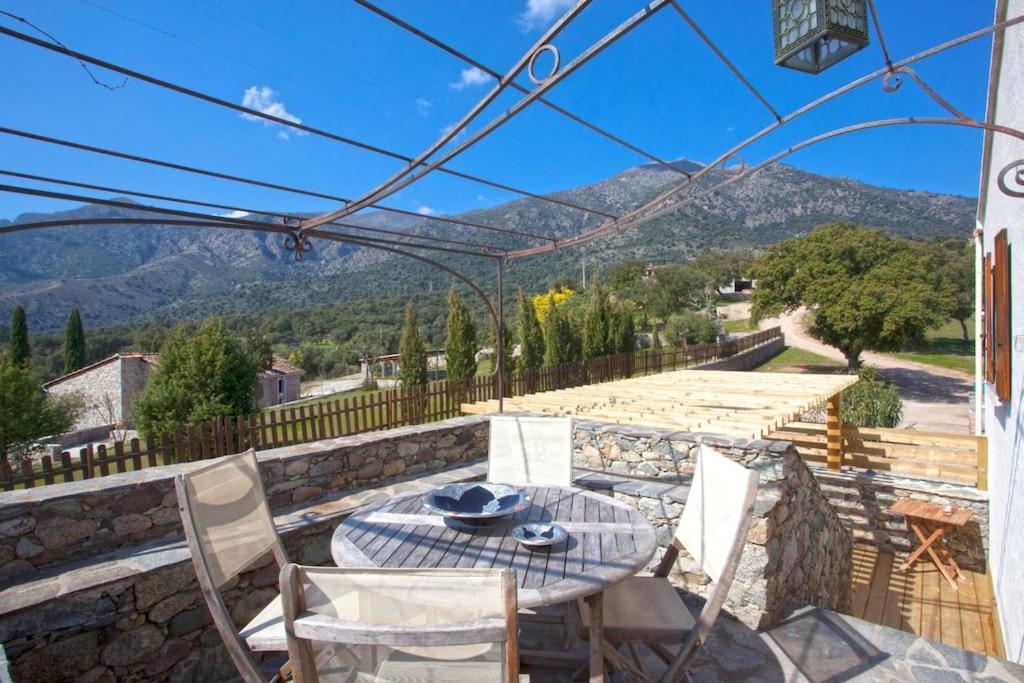 Le Capu Biancu-Location Avec Vue Proche Des Gorges De L Asco Entre Mer Et Montagne Moltifao Luaran gambar