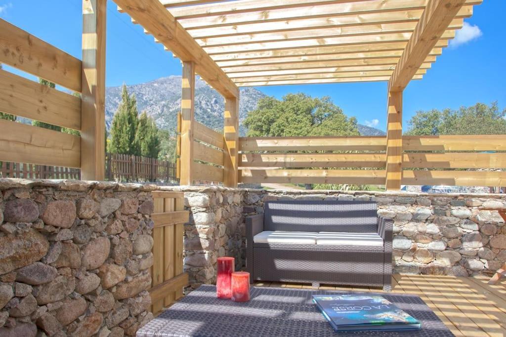 Le Capu Biancu-Location Avec Vue Proche Des Gorges De L Asco Entre Mer Et Montagne Moltifao Luaran gambar