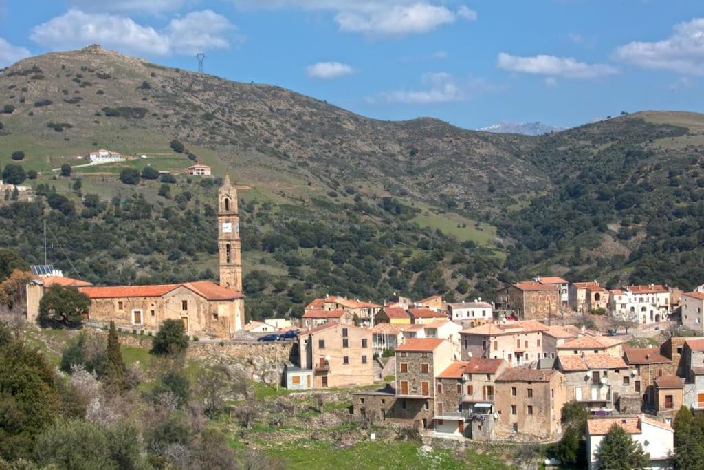 Le Capu Biancu-Location Avec Vue Proche Des Gorges De L Asco Entre Mer Et Montagne Moltifao Luaran gambar